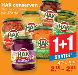 Coop HAK conserven aanbieding