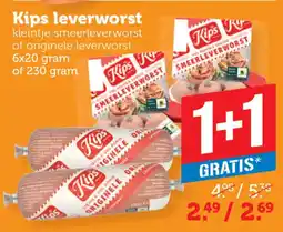 Coop Kips leverworst aanbieding