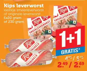 Coop Kips leverworst aanbieding