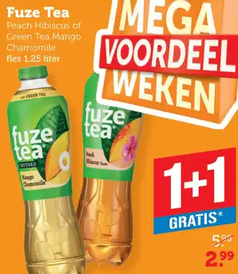 Coop Fuze Tea aanbieding