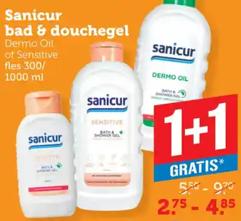 Coop Sanicur bad & douchegel aanbieding