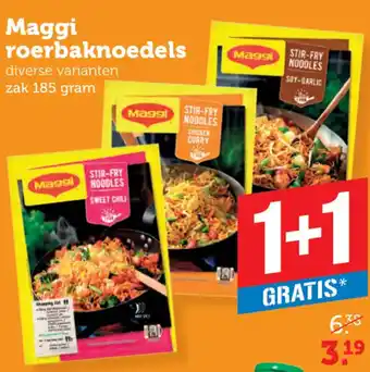 Coop Maggi roerbaknoedels aanbieding