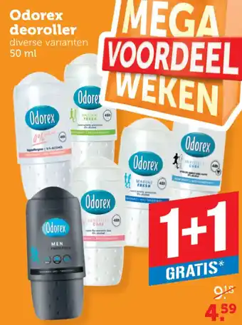 Coop Odorex deoroller aanbieding