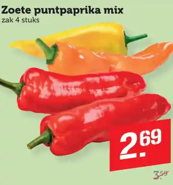 Coop Zoete puntpaprika mix aanbieding
