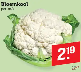 Coop Bloemkool aanbieding