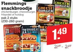 Coop Flemmings snackbroodje aanbieding