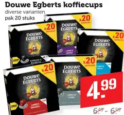 Coop Douwe Egberts koffiecups aanbieding