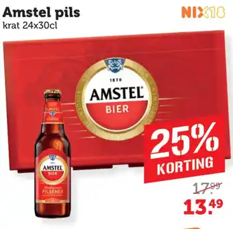 Coop Amstel pils aanbieding