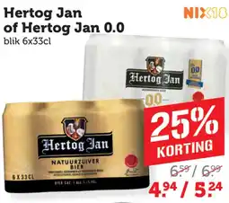 Coop Hertog Jan of Hertog Jan 0.0 aanbieding