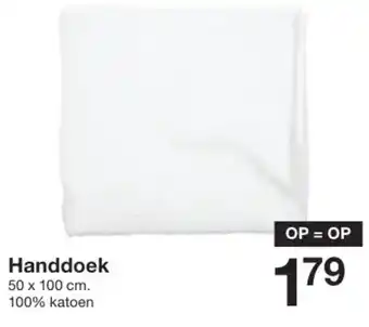 Zeeman Handdoek aanbieding
