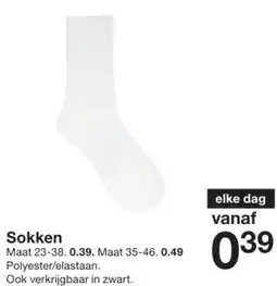 Zeeman Sokken aanbieding
