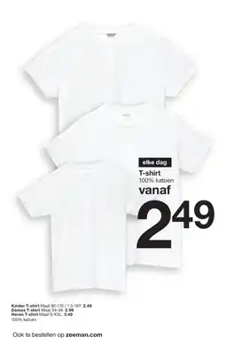 Zeeman Kinder T-shirt aanbieding