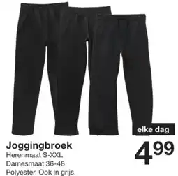 Zeeman Joggingbroek aanbieding