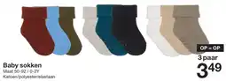 Zeeman Baby sokken aanbieding