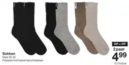 Zeeman Sokken aanbieding