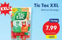 Die Grenze Tic Tac XXL aanbieding