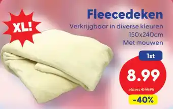 Die Grenze Fleecedeken aanbieding