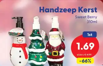 Die Grenze Handzeep Kerst aanbieding