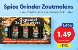 Die Grenze Spice Grinder Zoutmolens aanbieding