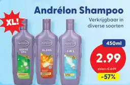 Die Grenze Andrélon Shampoo aanbieding