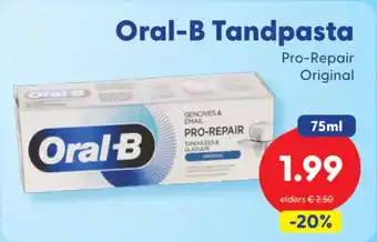 Die Grenze Oral-B Tandpasta aanbieding
