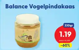 Die Grenze Balance Vogelpindakaas aanbieding