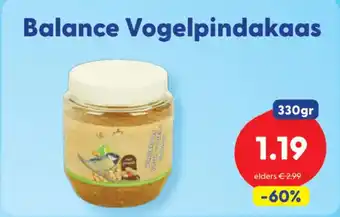Die Grenze Balance Vogelpindakaas aanbieding
