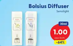 Die Grenze Bolsius Diffuser aanbieding