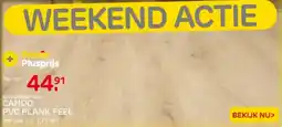 Praxis Cando pvc plank feel aanbieding