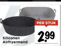 Vomar Voordeelmarkt Siliconen Airfryermand aanbieding