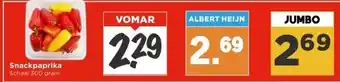 Vomar Voordeelmarkt Snackpaprika aanbieding