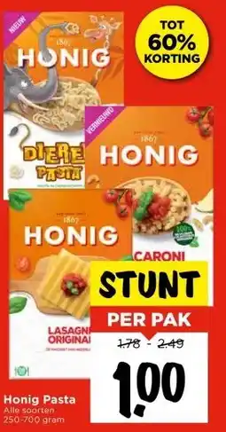 Vomar Voordeelmarkt Honig Pasta aanbieding