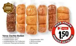 Vomar Voordeelmarkt Verse Zachte Bollen aanbieding