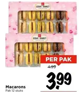 Vomar Voordeelmarkt Macarons aanbieding