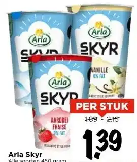 Vomar Voordeelmarkt Arla Skyr aanbieding