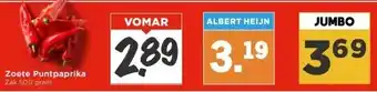 Vomar Voordeelmarkt Zoete Puntpaprika aanbieding