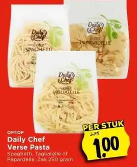 Vomar Voordeelmarkt Daily Chef Verse Pasta aanbieding