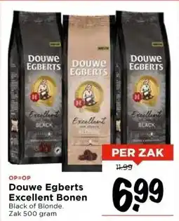 Vomar Voordeelmarkt Douwe Egberts Excellent Bonen aanbieding