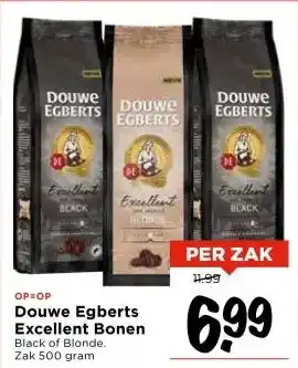 Vomar Voordeelmarkt Douwe Egberts Excellent Bonen aanbieding