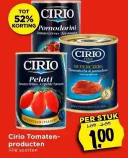 Vomar Voordeelmarkt Cirio Tomatenproducten aanbieding