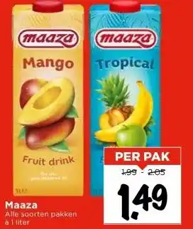 Vomar Voordeelmarkt Maaza aanbieding