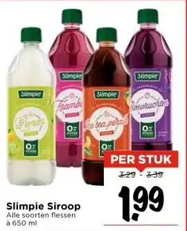 Vomar Voordeelmarkt Slimpie Siroop aanbieding