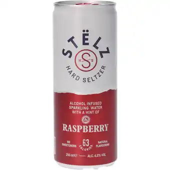 Dirk Stelz Hard seltzer raspberry aanbieding