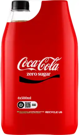 Dirk Coca-Cola Zero 4 x 50cl aanbieding