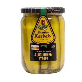 Dirk Kesbeke Augurkenstrips zoetzuur aanbieding