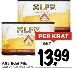 Vomar Voordeelmarkt Alfa Edel Pils aanbieding