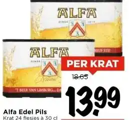 Vomar Voordeelmarkt Alfa Edel Pils aanbieding