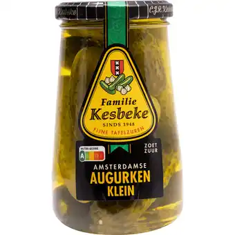 Dirk Kesbeke Kleine augurkjes zoetzuur aanbieding
