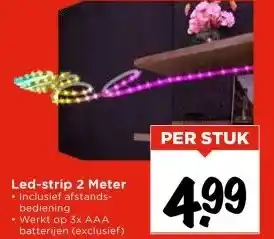 Vomar Voordeelmarkt Led-strip 2 Meter aanbieding