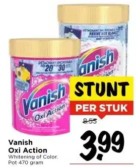 Vomar Voordeelmarkt Vanish Oxi Action aanbieding